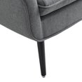 thumbnail image 2 of Chaise en flanelle grise Marley, 2 of 9