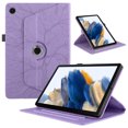 thumbnail image 2 of Étui Rotatif à 360 pour Samsung Galaxy Tab A9 A9+ Étui 8,7 11 Pouces 2023 Étui Embossé Arbre Funda pour Galaxy Tab A9 Housse de Tablette Violet Tab A9 8,7 Pouces, 2 of 6