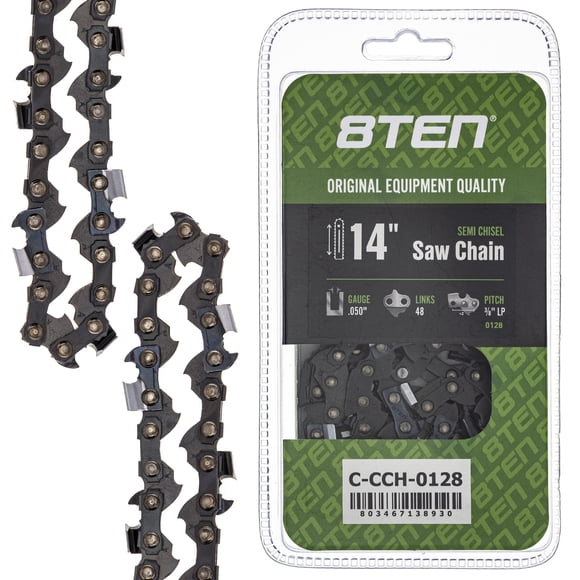 Semi Chisel Chainsaw Chain 14 inch .050 3/8 LP 48DL for Homelite Remington 810-CCC2340H