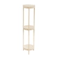 thumbnail image 1 of Uuiauoio Sturdy Plastic End Table with Tier Storage Rounded Corners for Living Room Bedroom Modern Side Table Small Coffee Table Durable Lightweight, 1 of 5
