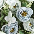 thumbnail image 4 of Artificial Rose Flowers Decor Spring Rose Potted Artificial Flowers Faux Rose for Wedding Home Party, 4 of 5