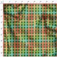 thumbnail image 3 of Soimoi Green polyester Crepe Fabric Check Check Printed Craft Fabric by the Yard 42 Inch Wide, 3 of 4
