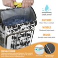 thumbnail image 3 of Summer Beach & Ocean Sunset Cooler Backpack - 20L Leakproof Soft Cooler Bag with Tablet Compartment, Ideal for Picnics, Travel & Daily Use, 3 of 6