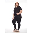 thumbnail image 3 of Frankie & Stella ™ Regular Rise Skinny PLUS - Black, 3 of 3