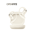 thumbnail image 1 of New Shokz OpenFit 2 - Open-Ear Wireless Bluetooth Headphones - Premium DualBoost™ Audio and Deep Bass - Earhook Earbuds with Built-In Smart Microphone - Comfortable, Sweat Resistant Earphones, Beige, 1 of 9