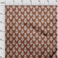 thumbnail image 3 of oneOone Polyester Lycra Brown Fabric Block Sewing Material Print Fabric By The Yard 56 Inch Wide, 3 of 5