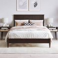 thumbnail image 2 of Charlotte Full Solid Wood Low Profile Platform Bed in Espresso, 2 of 13