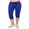 thumbnail image 1 of CHOK Pantalon Cargo Jogger Décontracté Super Doux pour Femmes Noir G, 1 of 6