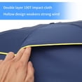 thumbnail image 3 of MesaSe Parapluie de Golf Compact Extra Surdimensionné Grand Coupe-Vent Noir, 3 of 10
