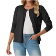 thumbnail image 1 of Cardigans pour Femmes Cardigan Régulier pour Femmes Maison Décontracté Mode Col Rond Standard Lavage à la Main à Froid à Suspendre Ou à Suspendre au Traîne Sec, 1 of 8