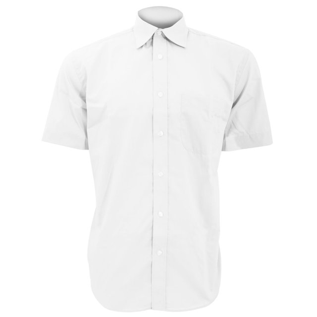 Kustom Kit Chemise d'Affaires à Manches Courtes pour Hommes