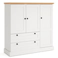 thumbnail image 1 of Gymax Buffet Bahut Armoire de Cuisine Garde-Manger Huche Armoire de Rangement Crédence Style Ferme, 1 of 10