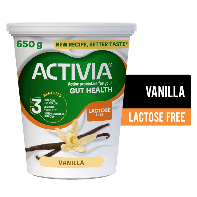Activia Probiotic Yogurt, Lactose Free, Vanilla