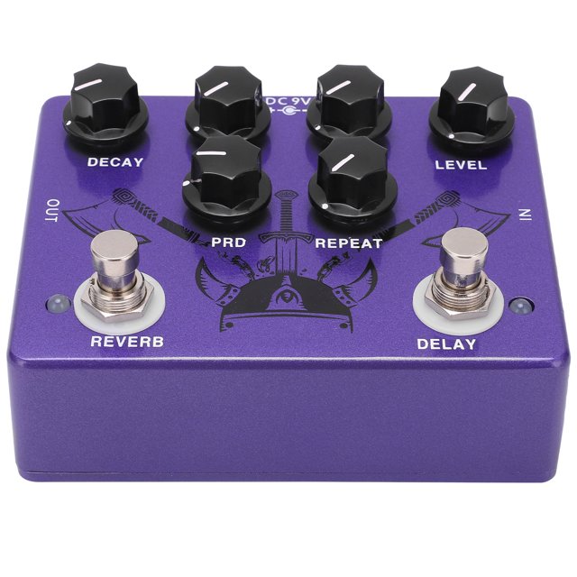 Reverb Guitar Effect Pedal,Guitar Effect Pedal Reverb Effect Pedal Digital Delay Effect Pedal Unmatched Quality