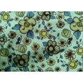 thumbnail image 4 of oneOone Cotton Poplin Light Green Fabric Florals Craft Projects Decor Fabric Printed By The Yard 56 Inch Wide, 4 of 4