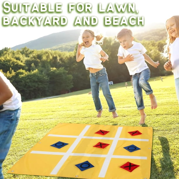 Jeux de Cour géants pour Adultes, Jeu géant en Plein air, Jeux de Lancer de pelouse Portables, Jeux de Camping pour, Jeux de Plein air Jeux