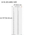 thumbnail image 2 of LV Fuse Box Circuit Breaker Panel Directory Labels/Decals/Stickers for All Electrical Panel/Load Centers (Large 60 Circuits 2 Pcs), 2 of 5