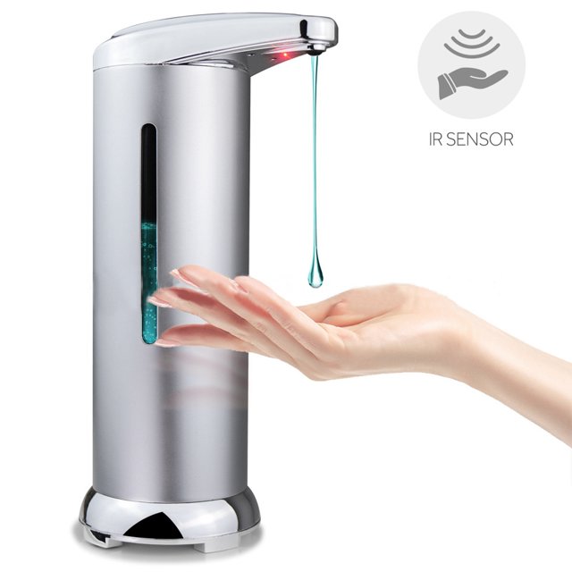 Coofit Soap Dispenser Touchless Infrared Sensor Shampoo Dispenser for Bathroom Kitchen