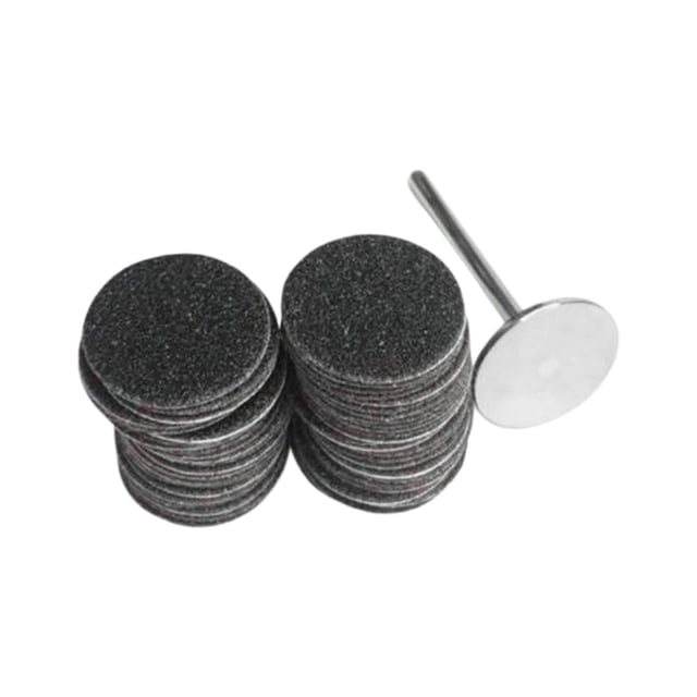 wolftale Sand Paper Replacement Pads For Electric Foot File 25mm 150Grit 100Pcs 15mm 150Grit 50 pcs