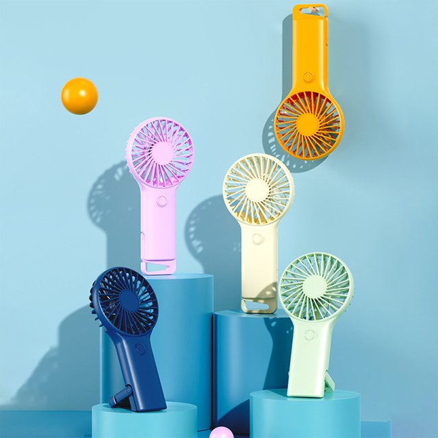 Sentmoon Mini Fan Portable Fan for Travel Outdoor Student Dormitory Portable Hiking Hanging Buckle Mini Small Fan Small Fan USB Rechargeable Quiet Personal Fan for Camping