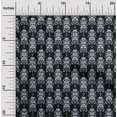 thumbnail image 1 of oneOone Viscose Jersey Fabric Damask Ikat Printed Craft Fabric BTY 60 Inch Wide, 1 of 1