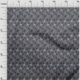 thumbnail image 2 of oneOone Silk Tabby Fabric Leaves & Floral Block Printed Craft Fabric BTY 42 Inch Wide, 2 of 4