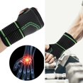 thumbnail image 3 of Wrist Bracer, Hand Wrist Guard Lightweight High Elastic  For Weightlifting Cycling For Running Basketball Tennis, 3 of 8