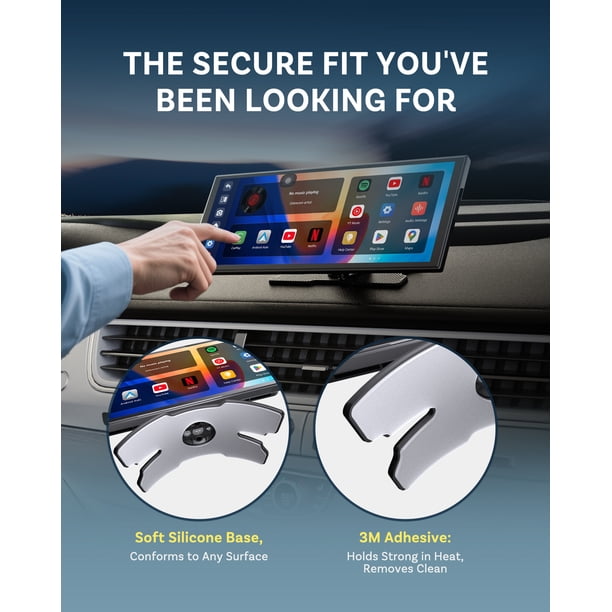 Ottocast 11.4' Wireless Carplay Screen for Car, Ottoscreen-AI, AI