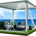 thumbnail image 3 of 1pc 85% Clear Colorless 0.12mm Thickness Tarp Heavy Duty Waterproof, Dustproof,, 3 of 5