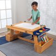 thumbnail image 3 of KidKraft Art Table with Drying Rack & Storage, 3 of 9