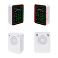 thumbnail image 2 of 18-in-1 Air Quality Monitor Air Quality Tester Pm2.5 Data Storage Download Air Quality Carbon Dioxide Detector White,1 x 18-in-1 Air Quality Monitor,White, 2 of 8