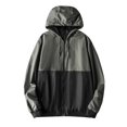 thumbnail image 4 of Manteau Fin Imperméable Respirant à Capuche pour Hommes, 4 of 6