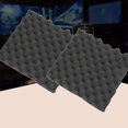 thumbnail image 2 of 18pcs 30X30X4CM Soundproofing Acoustic Foam Tiles Noise Sound-Absorbing, 2 of 7