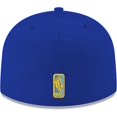 thumbnail image 3 of New Era NBA Golden State Warriors 59FIFTY Fitted Cap - Royal, 3 of 3