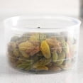 thumbnail image 4 of Oleegame 1 Pce Rangement de Produits 1,9 L Cuisine Réservoir de Stockage Multigrains Nourriture Produits Secs Boîte de Rangement Réservoir Scellé en Plastique Gris, 4 of 9
