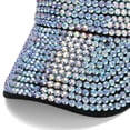 thumbnail image 4 of GDREDA Cycling Hats Bling Rhinestones Sport Hats Adjustable Summer Cap Visor Caps Unisex，Black, 4 of 6
