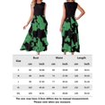 thumbnail image 2 of EIMELI Robe Élégante pour Femmes Mode Robe Fendue Irrégulière Décontractée Simple Bord de Mer Vacances, 2 of 7