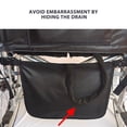 thumbnail image 3 of Porte-sac pour Cathéter de Fauteuil Roulant, Housse de Sac d'Urine Résistante à l'Usure Taille Universelle pour Patients, 3 of 7