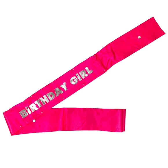 Light-Up Birthday Girl Sash, Way to Celebrate