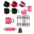 thumbnail image 4 of Cable Ankle Straps D-Ring Ankle For Gym Workouts Glutes Legs Strength Training, 4 of 10