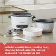 thumbnail image 4 of Applica RC516 Black-Decker 16-Cup Rice Cooker, White Out, 4 of 9