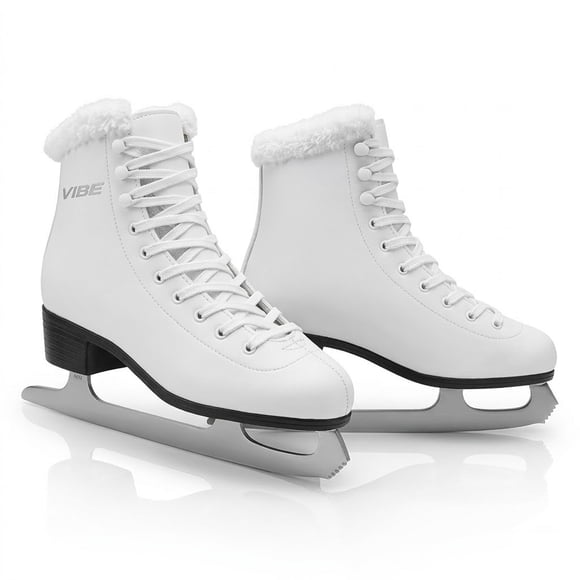 VIBE Figure Skates Size 6 - Fits Shoe Womens Size 7 - For Teens and Adults