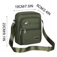 thumbnail image 3 of Vaidha Six Layer Zipper Single Shoulder Messenger Bag Business Bag Wallet, 3 of 3