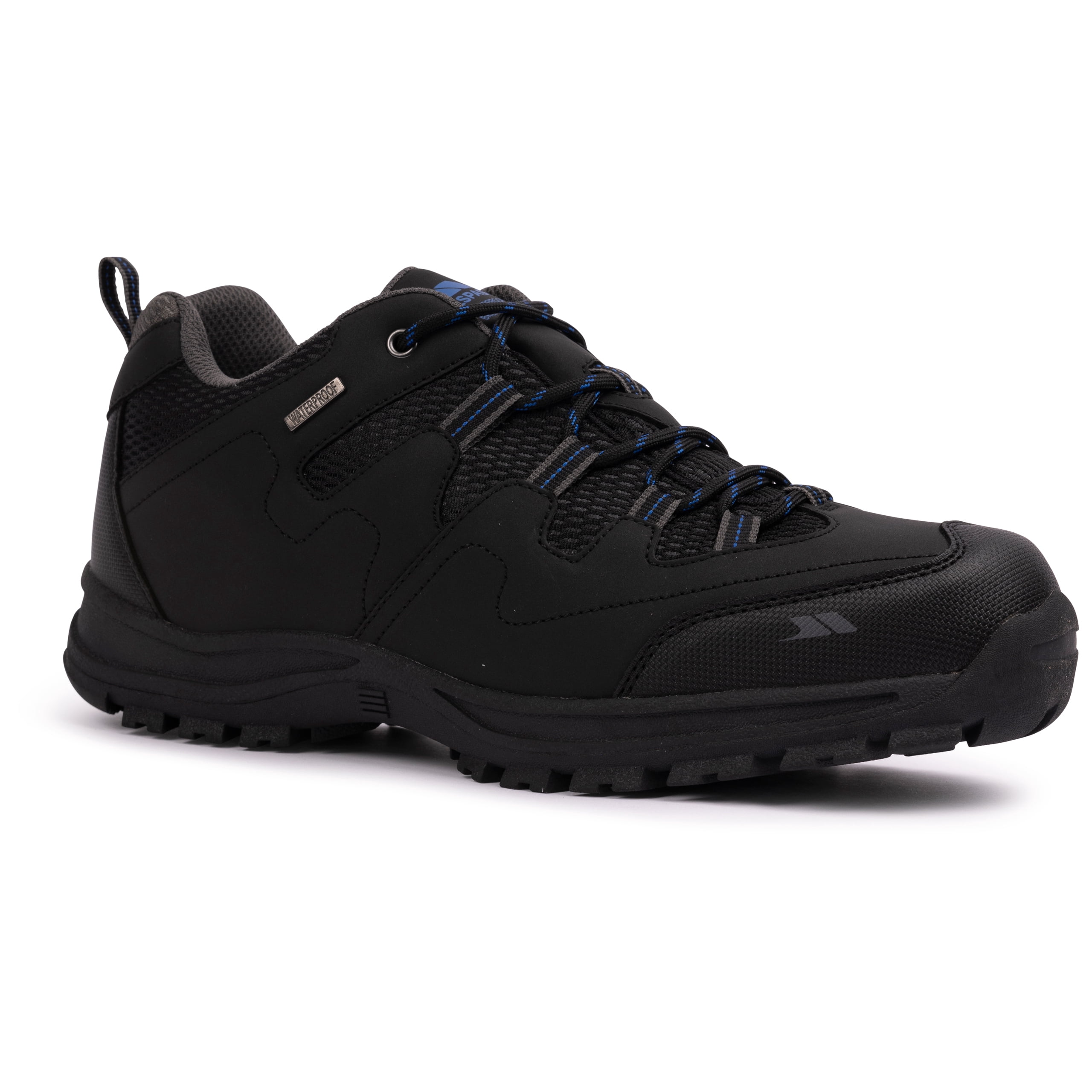 Trespass Finley Mens Black Waterproof Boots Hiking Breathable & Protective