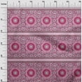 thumbnail image 2 of oneOone Tissu Polyester Lycra Feuilles & Floral Imprimé Bloc Tissu BTY 56 Pouces de Large, 2 of 4