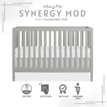 Dream On Me Synergy MOD Crib, Made with Sustainable New Zealand Pinewood