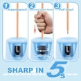 thumbnail image 4 of Electric Pencil sharpeners for Kids, Small Battery Operated Pencil Sharpener for Colored #2 No.2 HB, 4 of 7