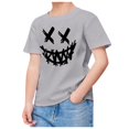 thumbnail image 1 of TZEWGL Cute Graphic Printed Short Sleeved Crewneck Solid Color Shirt For Kid Clothes For Kids size 6-7T, 1 of 4