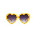 thumbnail image 1 of Gravity Shades Heart Shaped Sunglasses, Yellow, 1 of 1