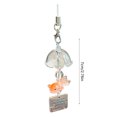 thumbnail image 3 of Tyidzon Dreamy Goldfish Wind Chime Mobile Phone Accessory DIY Creatives Handmade Lanyard, 3 of 6